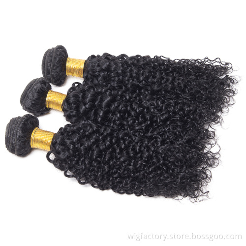 Thick ends factory price cuticle aligned water wave hair, raw indian hair unprocessed virgin